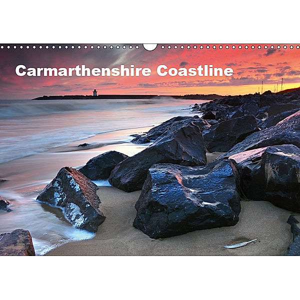 Carmarthenshire Coastline (Wall Calendar 2019 DIN A3 Landscape), Phil Fitzsimmons