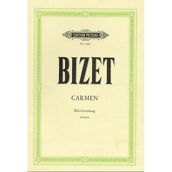 Carmen, Klavierauszug, Georges Bizet