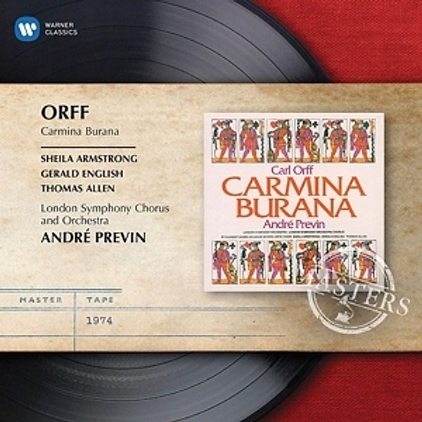 Carmina Burana, andre Previn, Lso