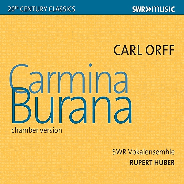 Carmina Burana, Rupert Huber, SWR Vokalensemble