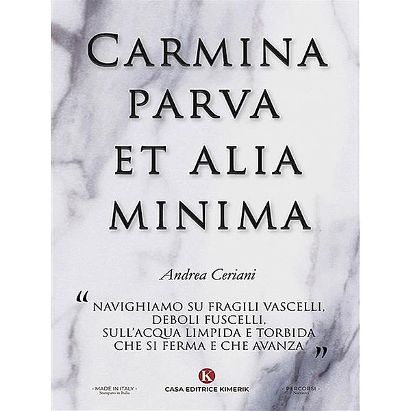 Carmina parva et alia minima, Andrea Ceriani