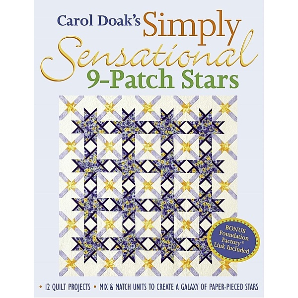 Carol Doak's Simply Sensational 9-Patch, Carol Doak