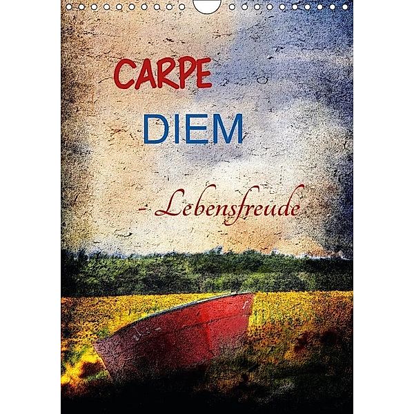 Carpe diem- Lebensfreude (Wandkalender 2017 DIN A4 hoch), Anette Jäger