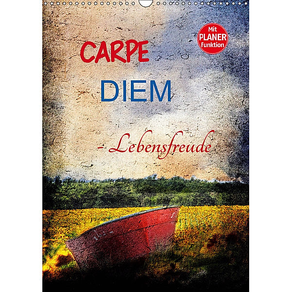 Carpe diem - Lebensfreude (Wandkalender 2019 DIN A3 hoch), Anette Jäger