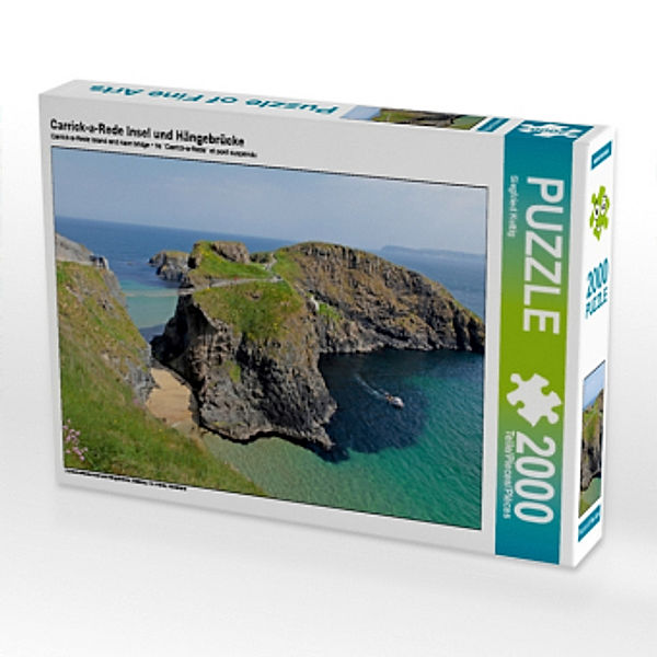 Carrick-a-Rede Insel und Hängebrücke (Puzzle), Siegfried Kuttig