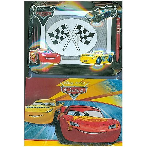 DISNEY, Phidal Publishing Cars 3, Spielbuch + Zaubertafel