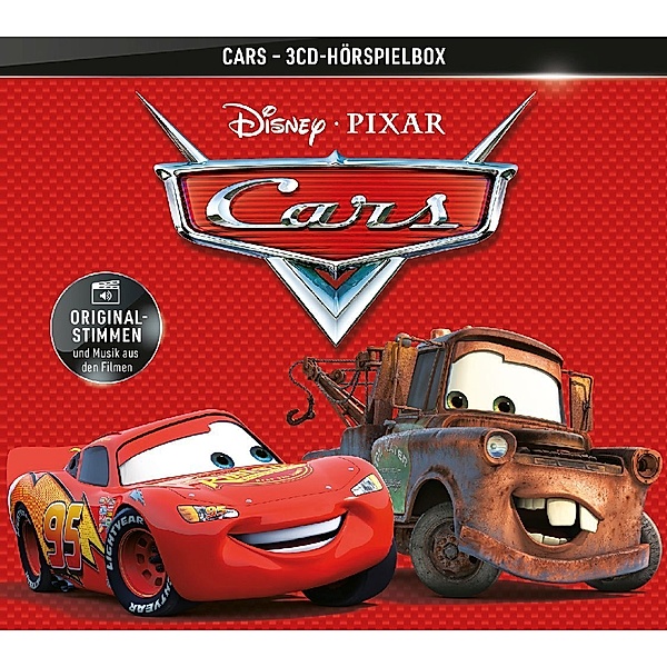 Cars - Hörspielbox,3 Audio-CDs, Cars
