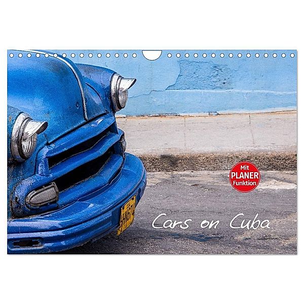 Cars on Cuba (Wandkalender 2024 DIN A4 quer), CALVENDO Monatskalender, Michael Fahrenbach