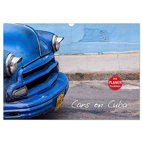Cars on Cuba (Wandkalender 2025 DIN A3 quer), CALVENDO Monatskalender, Calvendo, Michael Fahrenbach