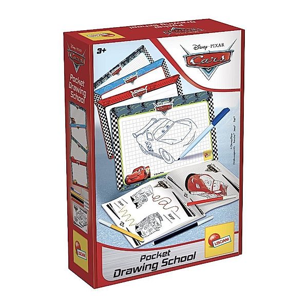 DISNEY, LiscianiGiochi Cars Pocket Drawing School