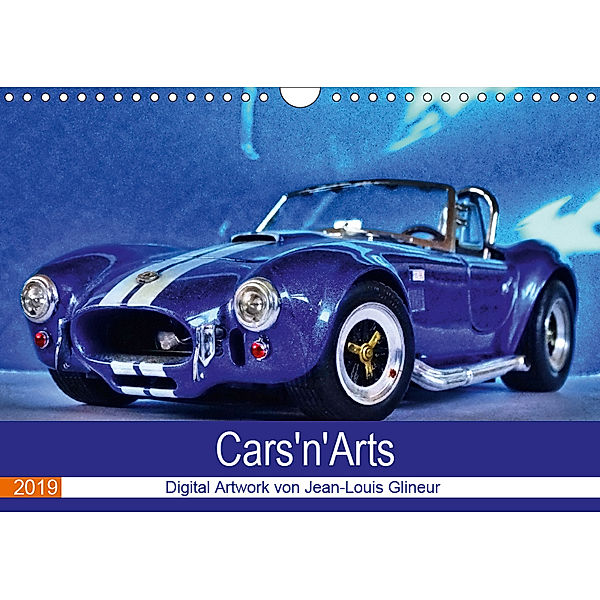 Cars'n'Arts - Digital Artwork von Jean-Louis Glineur (Wandkalender 2019 DIN A4 quer), Jean-Louis Glineur