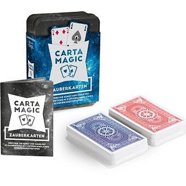 ASS Altenburger Carta Magic, 25 Card Tricks (Kinderspiel)