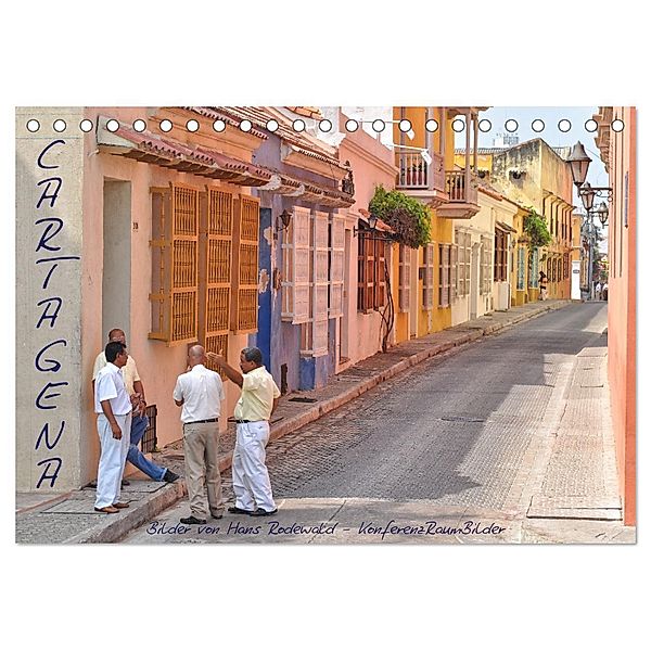 Cartagena - Die Jagd nach El Corazón (Tischkalender 2024 DIN A5 quer), CALVENDO Monatskalender, Hans Rodewald CreativK.de