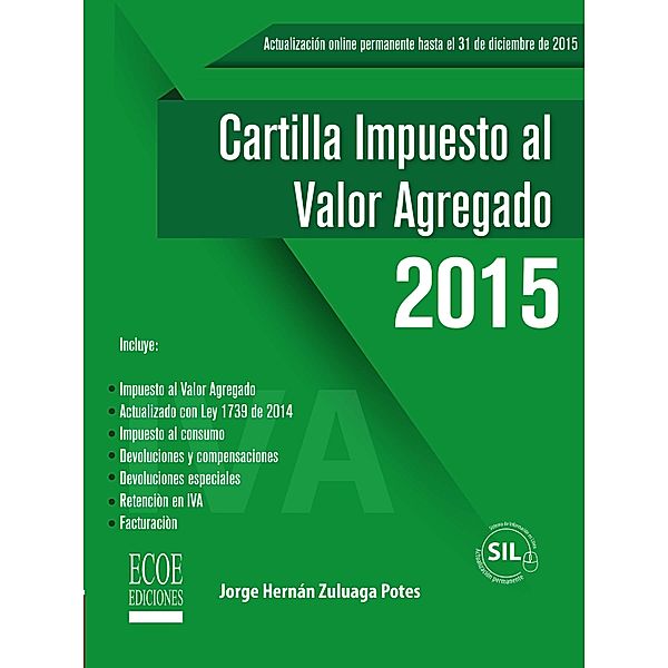 Cartilla impuesto al valor agregado 2015, Jorge Hernán Zuluaga Potes