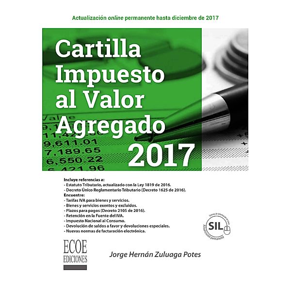 Cartilla impuesto al valor agregado 2017, Jorge Hernán Zuluaga Potes