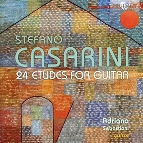 Casarini-24 Etudes For Guitar, Adriano Sebastiani