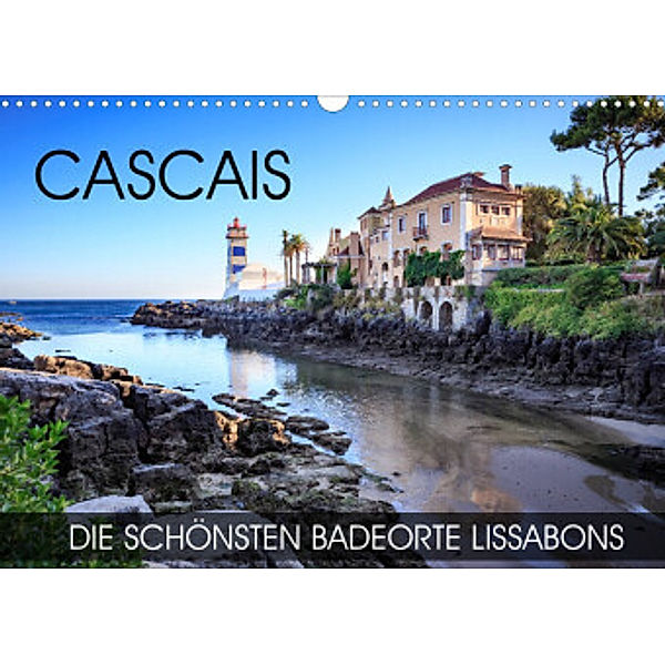 CASCAIS - die schönsten Badeorte Lissabons (Wandkalender 2022 DIN A3 quer), Val Thoermer