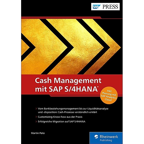 Cash Management mit SAP S/4HANA / SAP Press, Martin Peto