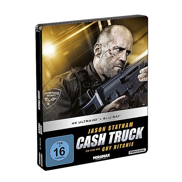 Cash Truck - Limited Steelbook (4K Ultra HD), Jason Statham