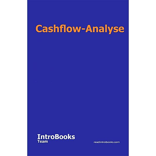 Cashflow-Analyse, IntroBooks Team