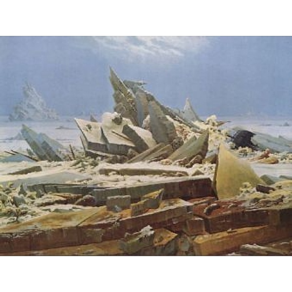 Caspar David Friedrich - Das Eismeer (Die verunglückte Nordpolexpedition, Die verunglückte Hoffnung) - 200 Teile (Puzzle
