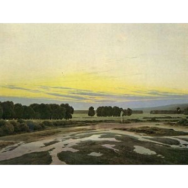 Caspar David Friedrich - Das Große Gehege (Ostra-Gehege) - 2.000 Teile (Puzzle)