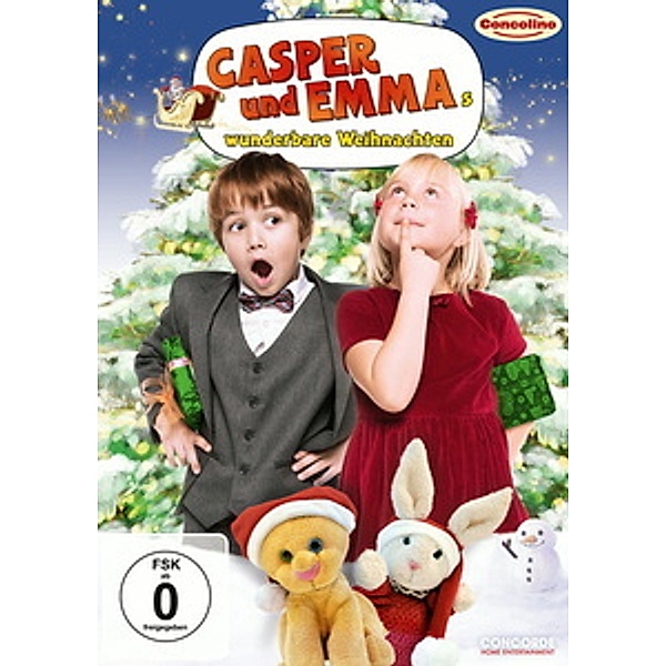 Casper und Emmas wunderbare Weihnachten, Casper & Emma-wunderb.Weihn, Dvd