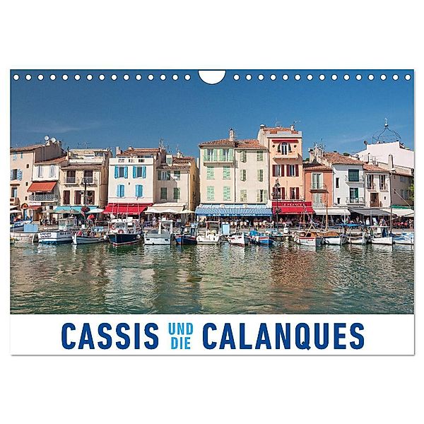 Cassis und die Calanques (Wandkalender 2024 DIN A4 quer), CALVENDO Monatskalender, Martin Ristl