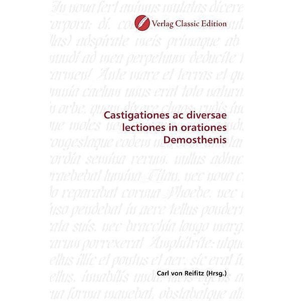 Castigationes ac diversae lectiones in orationes Demosthenis