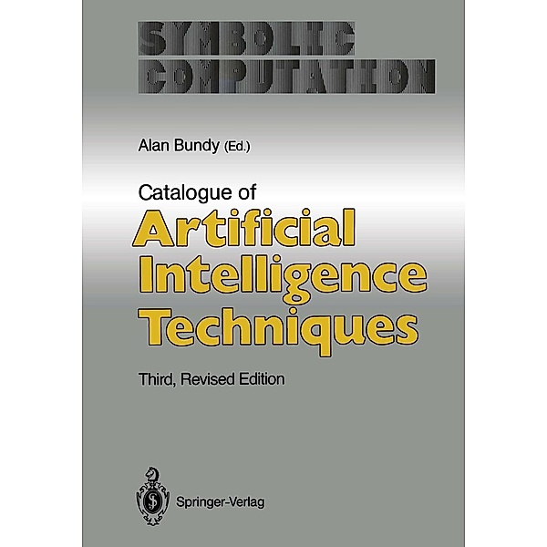 Catalogue of Artificial Intelligence Techniques / Symbolic Computation