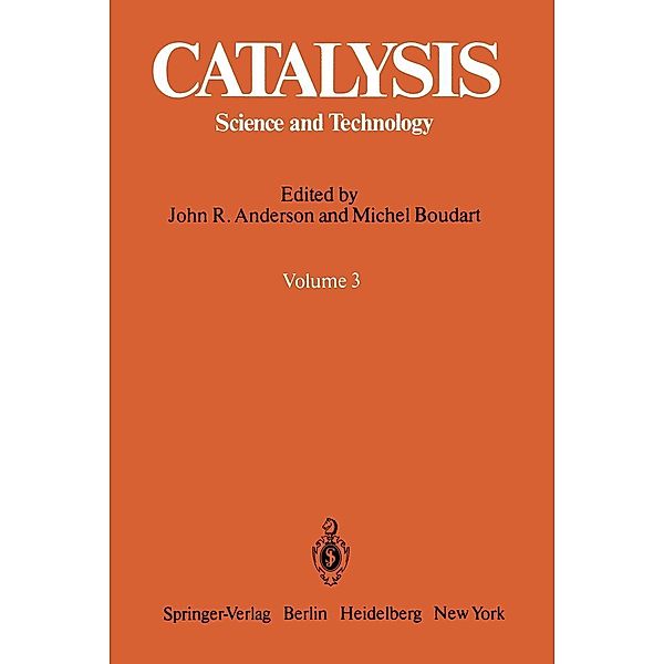 Catalysis / Catalysis Bd.3, John R. Anderson, Michel Boudart