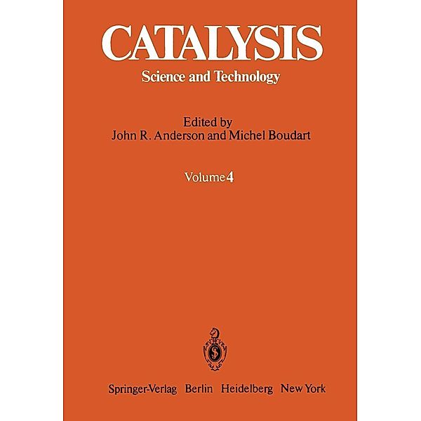 Catalysis / Catalysis Bd.4, John R. Anderson, Michel Boudart