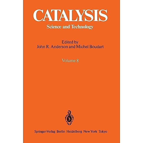 Catalysis / Catalysis Bd.8, John R. Anderson, Michel Boudart