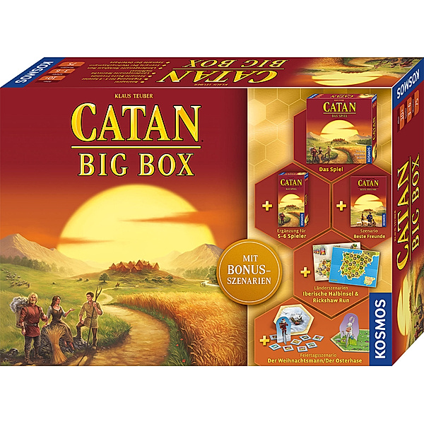 Kosmos Spiele CATAN - Big Box, Klaus Teuber
