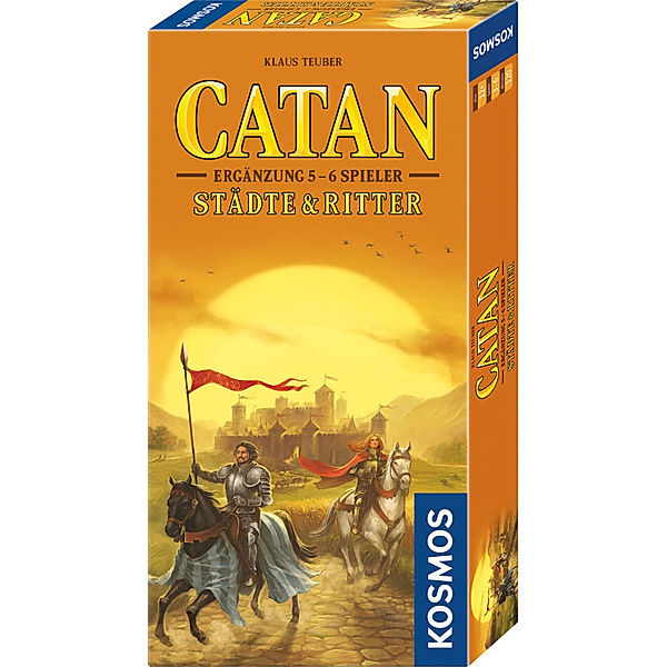 Kosmos Spiele CATAN - Ergänzung 5-6 Spieler - Städte & Ritter, Klaus Teuber