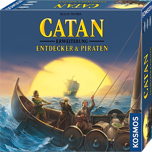 Kosmos Spiele CATAN - Erweiterung - Entdecker & Piraten, Klaus Teuber