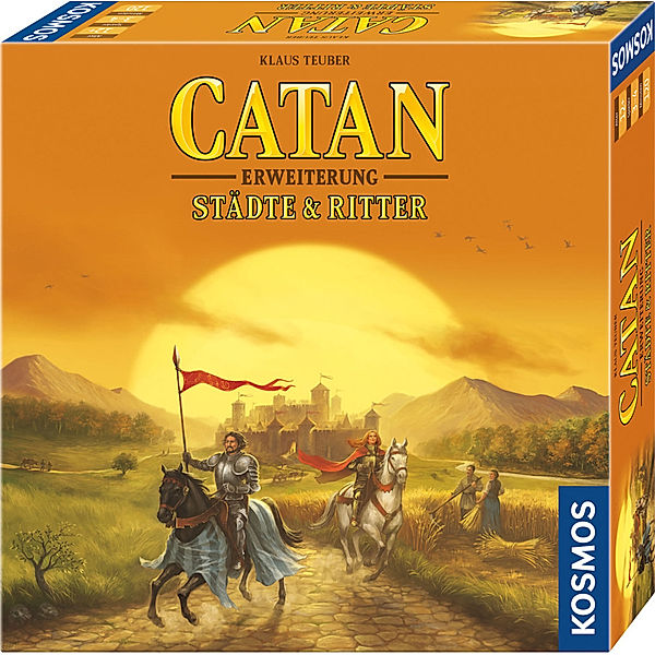 Kosmos Spiele CATAN - Erweiterung - Städte & Ritter, Klaus Teuber