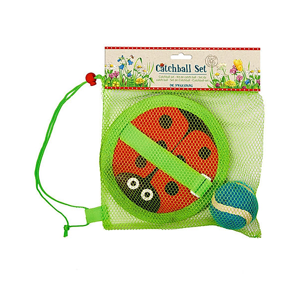 Die Spiegelburg Catchball-Set GARDEN KIDS – MARIENKÄFER 3-teilig