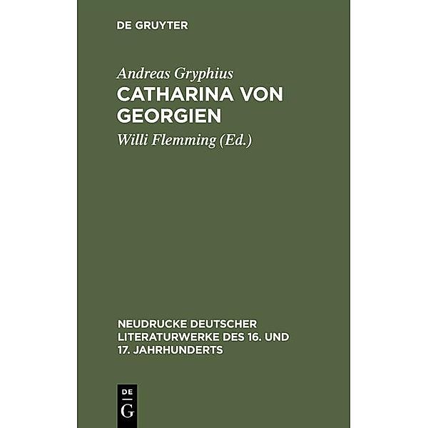 Catharina von Georgien, Andreas Gryphius