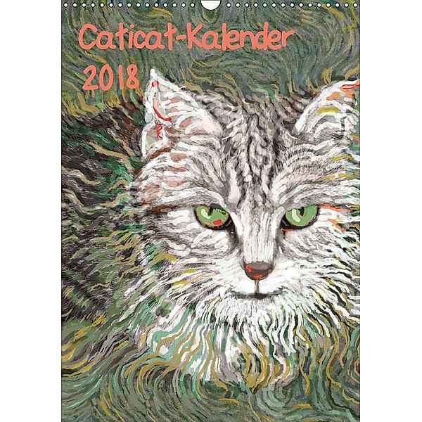 Caticat-Kalender 2018 (Wandkalender 2018 DIN A3 hoch), Rita Kasper-Ninochvili