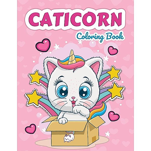 Caticorn Coloring Book, Bmpublishing