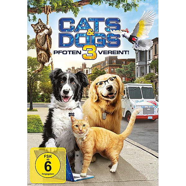 Cats & Dogs 3 - Pfoten vereint!, Max Greenfield Melissa Rauch George Lopez