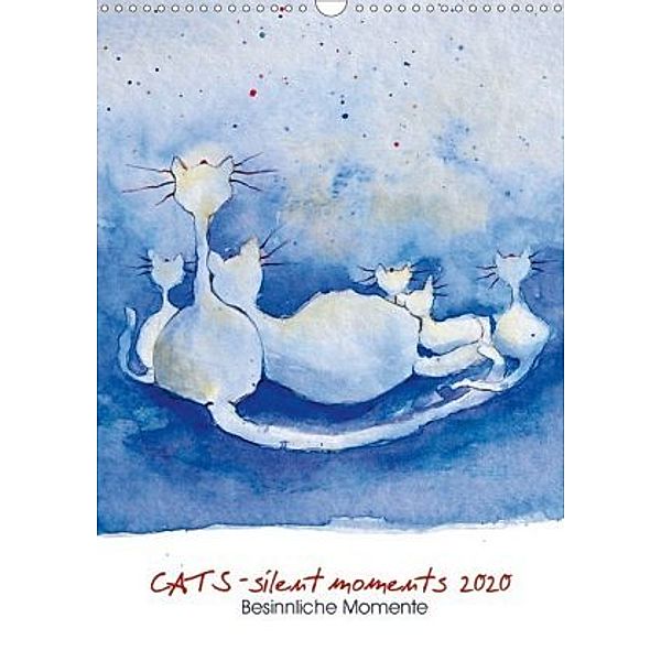 CATS - silent moments 2020, besinnliche MomenteAT-Version (Wandkalender 2020 DIN A3 hoch), Sabine Motsch