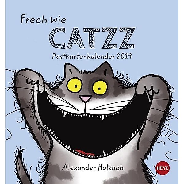 Catzz Postkartenkalender 2019, Alexander Holzach