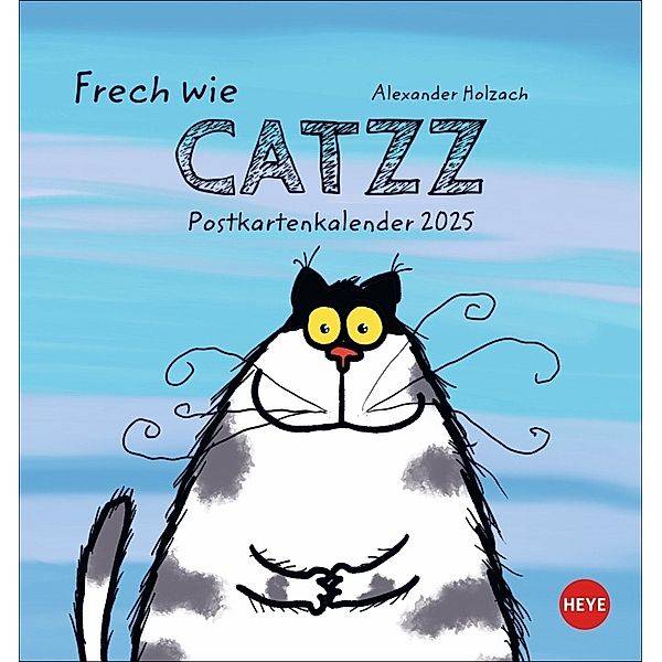 Catzz Postkartenkalender 2025