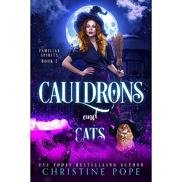 Cauldrons and Cats (Familiar Spirits, #1) / Familiar Spirits, Christine Pope