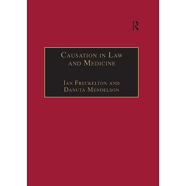 Causation in Law and Medicine, Danuta Mendelson