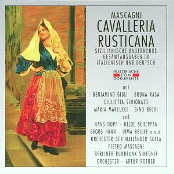 Cavalleria Rusticana (Ga,It.&D), Rsb & Chor