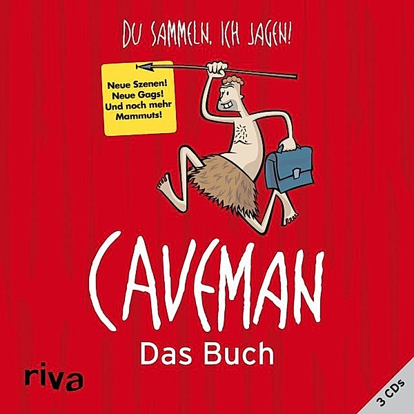 Caveman, 3 Audio-CDs, Rob Becker