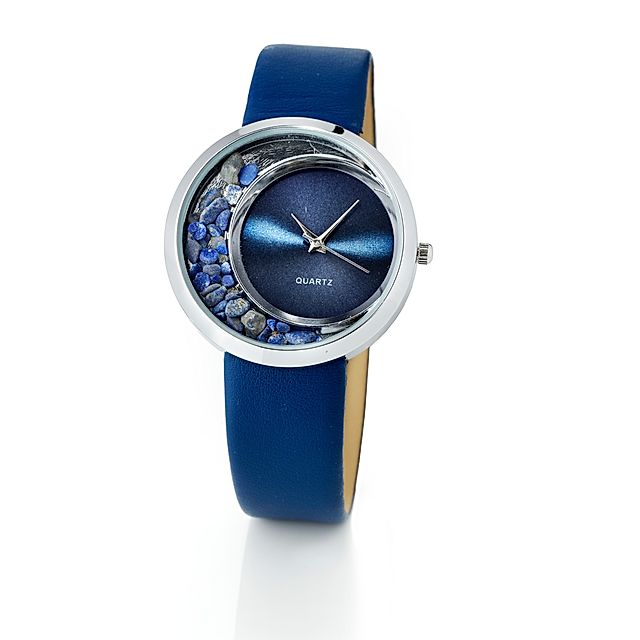 cb Damen Armbanduhr Lapislazuli jetzt bei Weltbild.ch bestellen